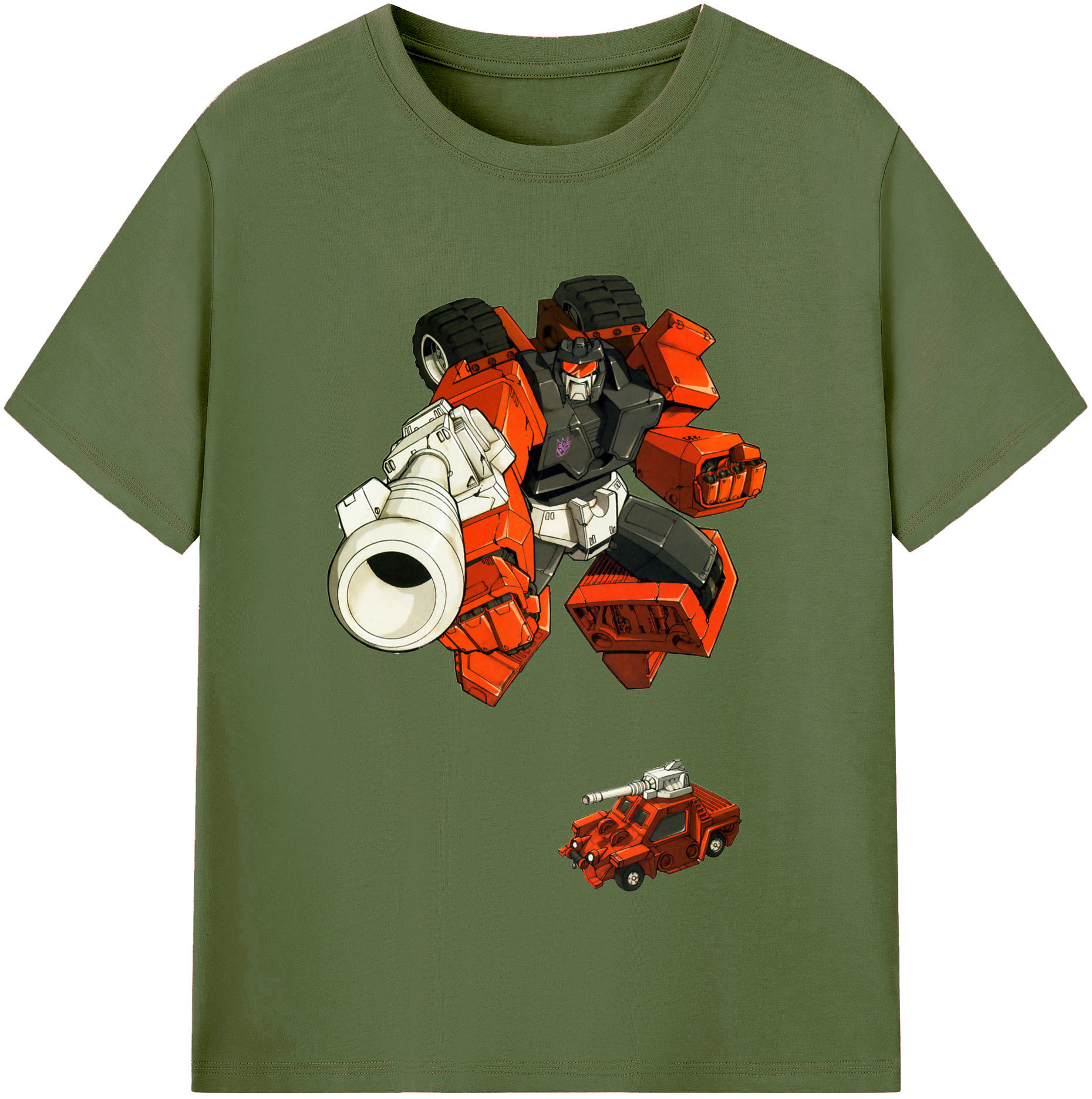 （画像用）  綿100％半袖Tシャツ（フロントプリント）